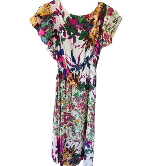 Anthropologie X Tracy Reese Ennis Floral Dress - Picture 3 of 9